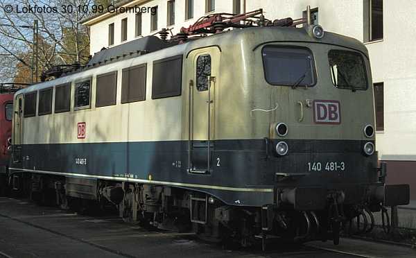 Kein weiteres Foto der Lok 481 vorhanden