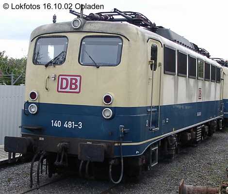 Kein weiteres Foto der Lok 481 vorhanden