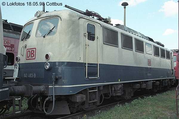 Kein weiteres Foto der Lok 483 vorhanden