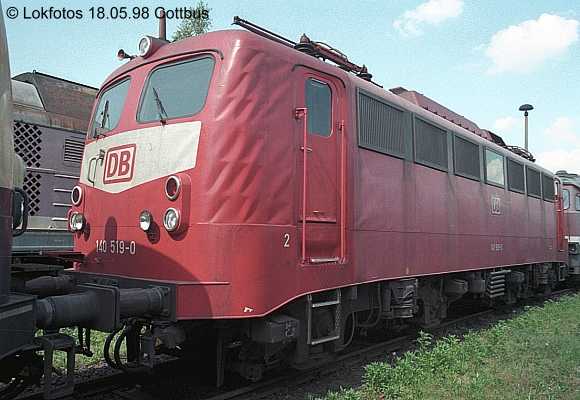 Kein weiteres Foto der Lok 519 vorhanden