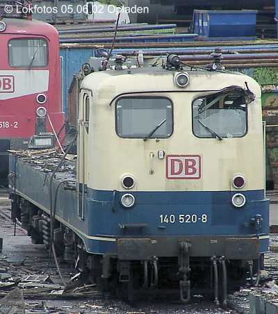 Kein weiteres Foto der Lok 520 vorhanden