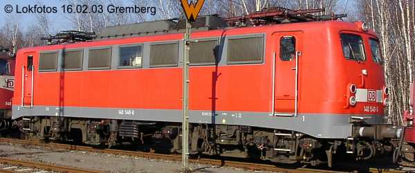 Kein weiteres Foto der Lok 540 vorhanden