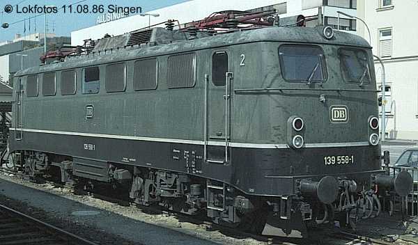 Kein weiteres Foto der Lok 558 vorhanden