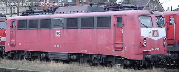 Kein weiteres Foto der Lok 578 vorhanden