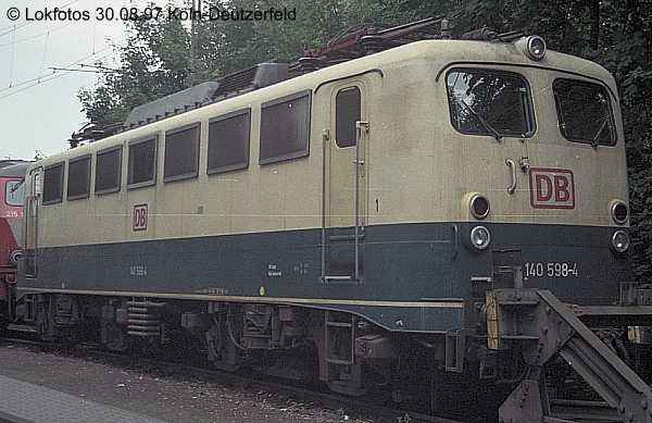 Kein weiteres Foto der Lok 598 vorhanden