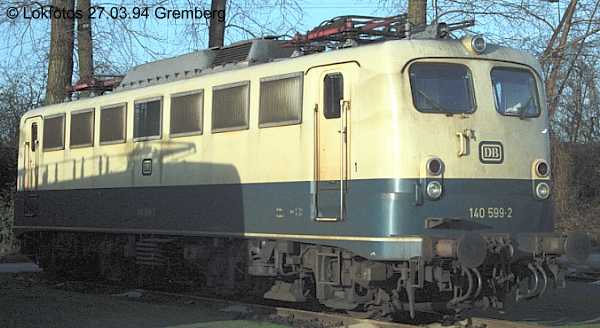 Kein weiteres Foto der Lok 599 vorhanden
