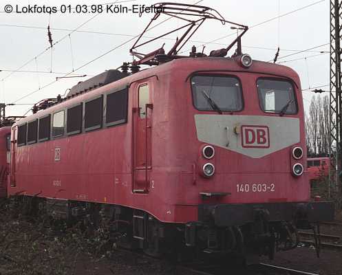Kein weiteres Foto der Lok 603 vorhanden