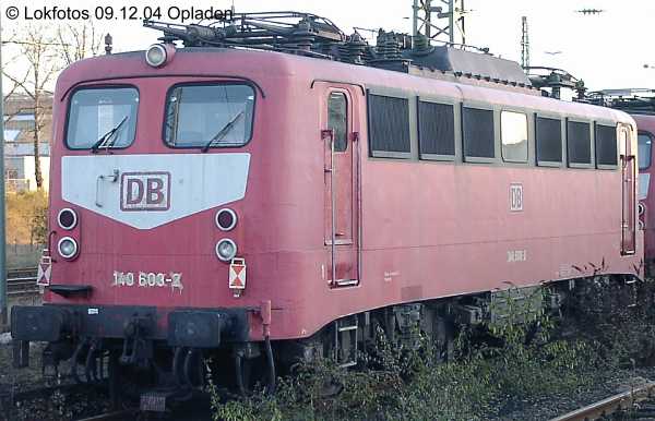 Kein weiteres Foto der Lok 603 vorhanden