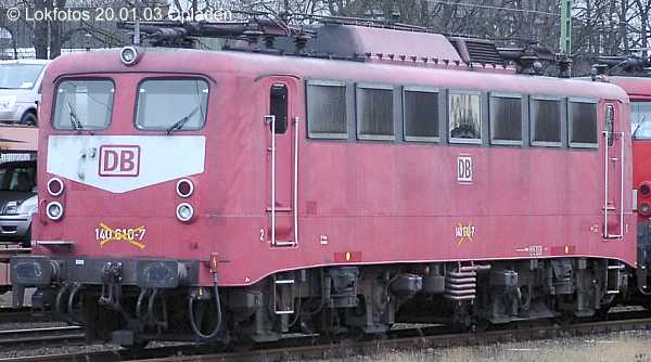 Kein weiteres Foto der Lok 610 vorhanden