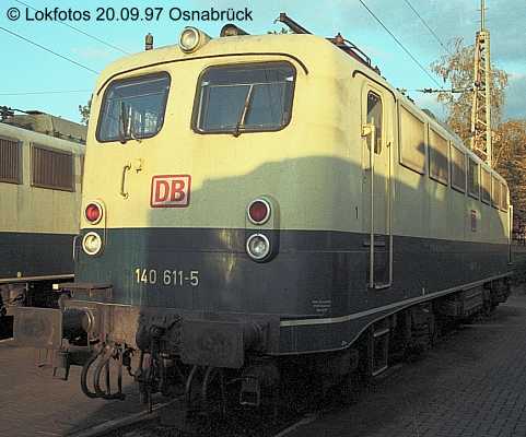 Kein weiteres Foto der Lok 611 vorhanden