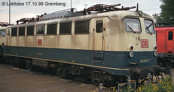 Kein weiteres Foto der Lok 634 vorhanden