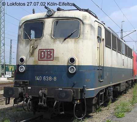 Kein weiteres Foto der Lok 638 vorhanden