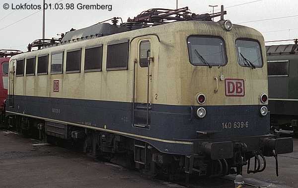 Kein weiteres Foto der Lok 639 vorhanden
