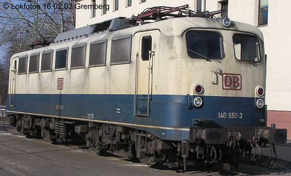 Kein weiteres Foto der Lok 650 vorhanden