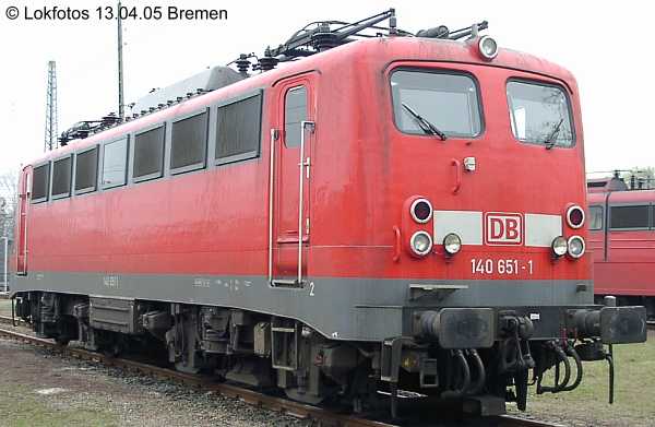 Kein weiteres Foto der Lok 651 vorhanden