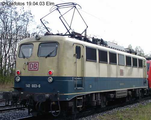 Kein weiteres Foto der Lok 663 vorhanden
