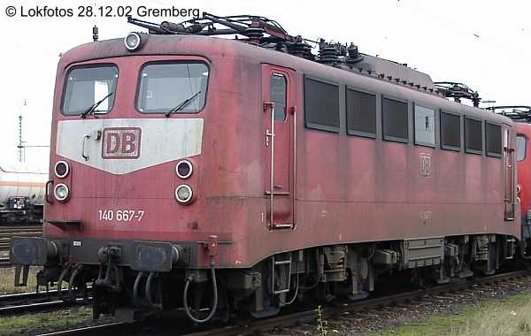 Kein weiteres Foto der Lok 667 vorhanden