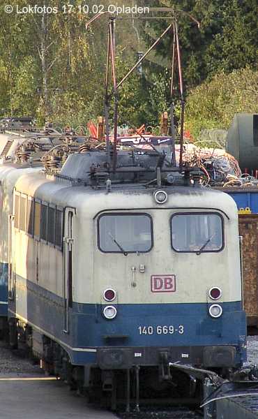 Kein weiteres Foto der Lok 669 vorhanden
