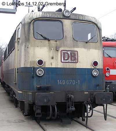 Kein weiteres Foto der Lok 670 vorhanden