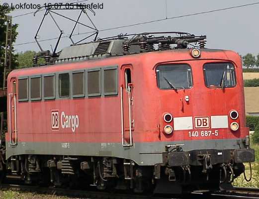 Kein weiteres Foto der Lok 687 vorhanden