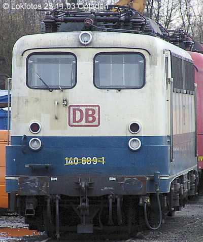 Kein weiteres Foto der Lok 689 vorhanden