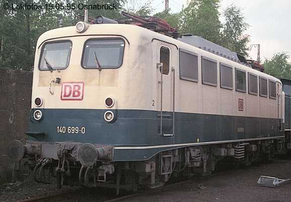 Kein weiteres Foto der Lok 699 vorhanden