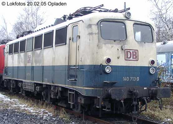 Kein weiteres Foto der Lok 713 vorhanden