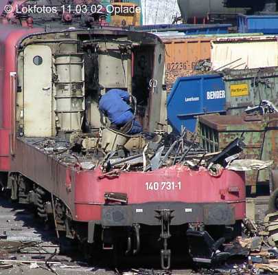 Kein weiteres Foto der Lok 731 vorhanden