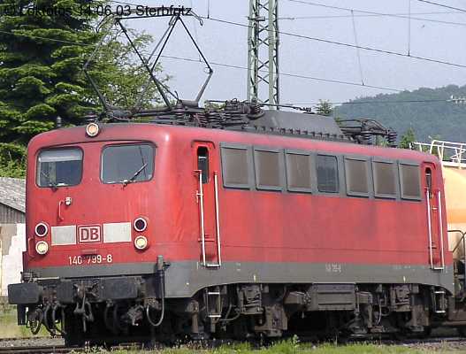 Kein weiteres Foto der Lok 799 vorhanden
