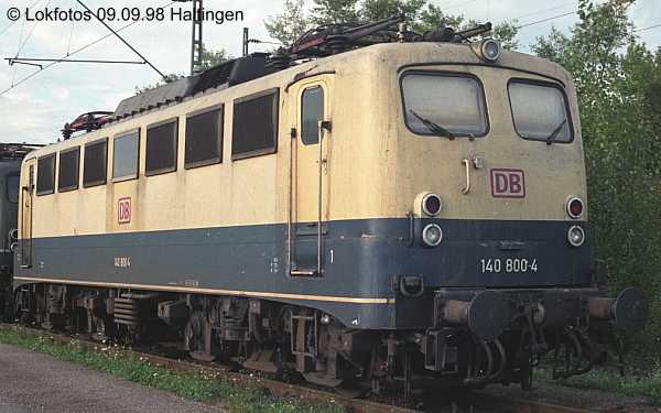 Kein weiteres Foto der Lok 800 vorhanden