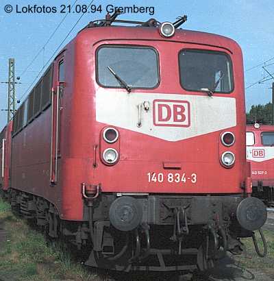Kein weiteres Foto der Lok 834 vorhanden