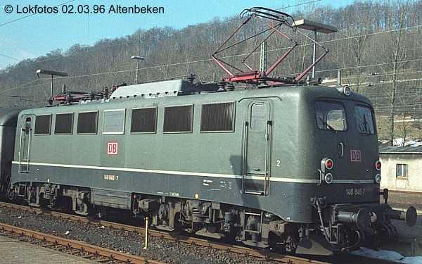 Kein weiteres Foto der Lok 846 vorhanden