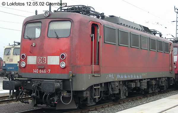 Kein weiteres Foto der Lok 846 vorhanden