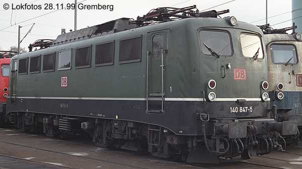 Kein weiteres Foto der Lok 847 vorhanden