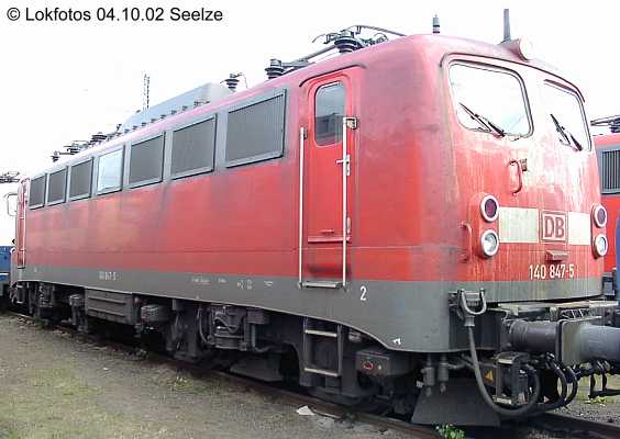 Kein weiteres Foto der Lok 847 vorhanden