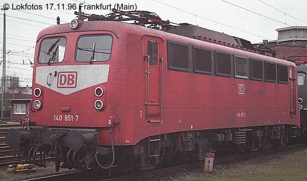 Kein weiteres Foto der Lok 851 vorhanden