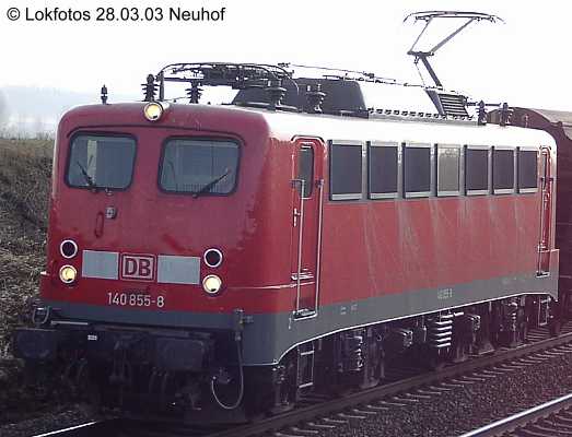 Kein weiteres Foto der Lok 855 vorhanden
