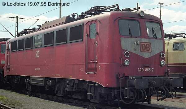Kein weiteres Foto der Lok 865 vorhanden