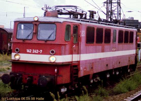 Kein weiteres Foto der Lok 242 vorhanden