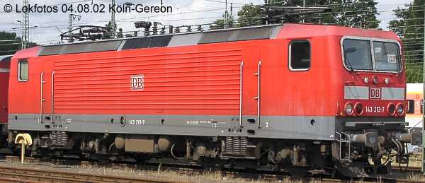 Kein weiteres Foto der Lok 213 vorhanden