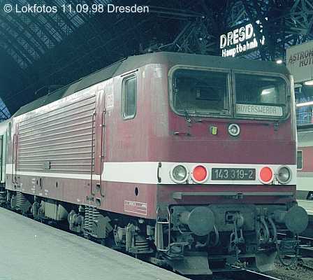 Kein weiteres Foto der Lok 319 vorhanden