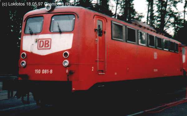 Kein weiteres Foto der Lok 081 vorhanden