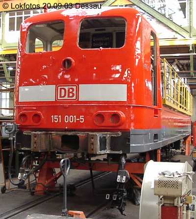 Kein weiteres Foto der Lok 001 vorhanden