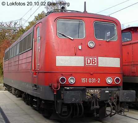 Kein weiteres Foto der Lok 031 vorhanden