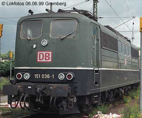 Kein weiteres Foto der Lok 036 vorhanden