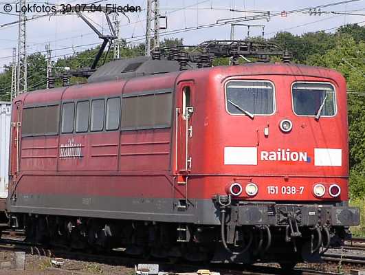 Kein weiteres Foto der Lok 038 vorhanden