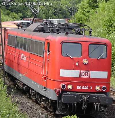 Kein weiteres Foto der Lok 040 vorhanden