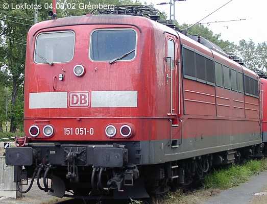Kein weiteres Foto der Lok 051 vorhanden