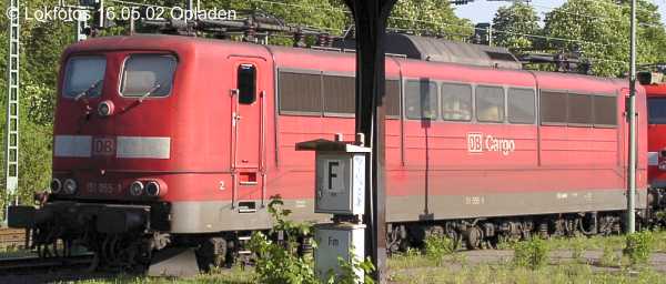 Kein weiteres Foto der Lok 055 vorhanden