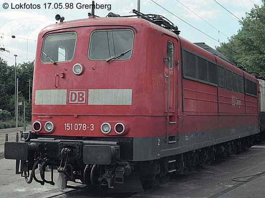 Kein weiteres Foto der Lok 078 vorhanden